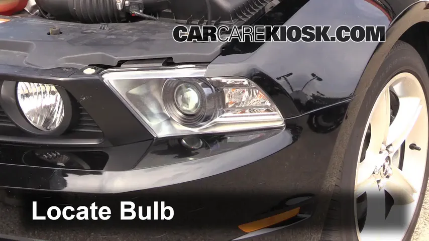 2012 Ford Mustang GT 5.0L V8 Coupe Lights Daytime Running Light (replace bulb)